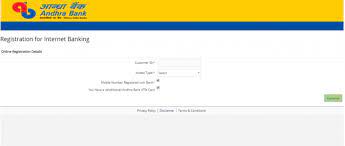 Complete the andhra bank internet. Andhra Bank Netbanking Compare Apply Loans Credit Cards In India Paisabazaar Com