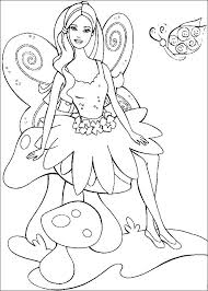 Il y a encore 1 an je ne pensais pas que melle petite s'intéresse à autre chose, en matière de poupée, que des princesses disney, c'était sans compter la. Coloriage Barbie Papillon A Imprimer