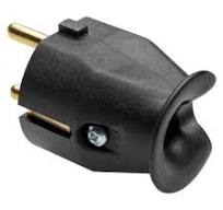 PORTABLE PLUG - STRAIGHT - GERMAN/FRENCH STANDARD - 2P+E 10 ...