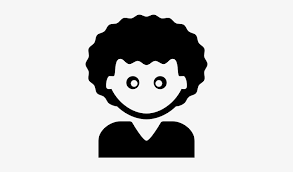 Young Man With Short Black Curly Hair Vector Curly Hair Logo Png Png Image Transparent Png Free Download On Seekpng Vector illustration,man male face head hair hairstyle. young man with short black curly hair