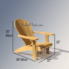 Teak Outdoor Chair Adirondack Teak Chair With Ottoman Features Outdoor Chairs Wooden Outdoor Furniture Plastic Patio Chairs