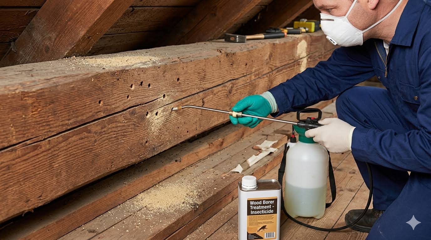 Wood Borer Treatment in Naigaon | Wooden Furniture Pest Co product image