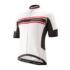 Il arbore le vert clair de cannondale avec le motif argyle, fabrique de la marque. Maillot Cannondale Endurance