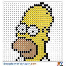 Die Simpsons Bugelperlen Vorlage Auf Buegelperlenvorlagen Com Kannst Du Eine Grosse Auswahl An Bugelperlen Bugelperlen Vorlagen Bugelperlen Perler Bead Designs