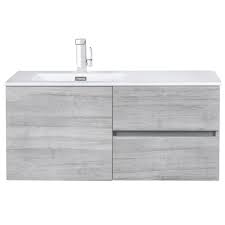 Vanities without tops are made from various woods and fibers, including oak and mahogany. Mercury Row Alabama 42 Wall Mounted Single Bathroom Vanity Set Reviews Wayfair