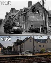 M7 Priest in Carentan Normandy More Photos : warphotos.net ...