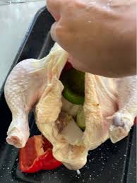 While the chicken is cooking, make the mayonnaise. Latin Mayo Roasted Chicken Living Sweet Moments
