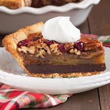 Chocolate Cranberry Pecan Pie Paula Deen Magazine Recipe In 2020 Cranberry Nut Recipes Pecan Pie Paula Deen Nut Dessert