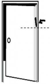 Position the mezuzah at an angle with the top of the mezuzah (usually the part with the hebrew letter shin that looks like a hand with three fingers pointing inside the room or. Frequently Asked Questions Chicago Mitzvah Campaign