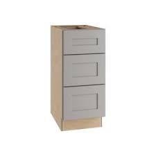 Home Decorators Collection Tremont Assembled 12 In X 34 5 In X 24 In Base Kitchen Cabinet With 3 Soft Close Drawers In Pearl Gray Bd12 Tpg Home Decorators Collection Soft Close Drawers Old World Kitchens