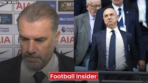 Ange Postecoglou is getting sacked tonight'