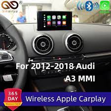 Check spelling or type a new query. Sinairyu Activation Wireless Carplay Android Auto For Audi A3 Modified Car Kit For 2013 2019 A3 B9 5 8inch 7inch Screen Car Multimedia Player Aliexpress