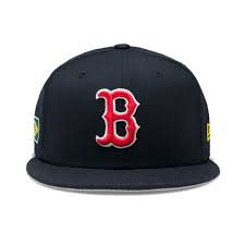 New Era 59Fifty Boston Red Sox Brazil Flag Fitted Hat(Navy)