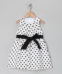 Black And White Dots Frock Black White Polka Dot Dress Toddler Girls Baju Anak Anak Perempuan Anak