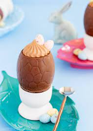 So you decided to host easter at your house this year. Milk Chocolate Mousse Easter Eggs Easy Easter Dessert Sweetness Bite
