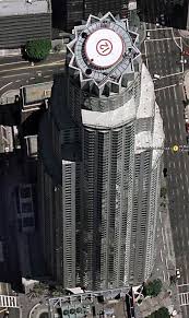 Bird S Eye View Of Us Bank Tower Us Bank Tower Iconic Buildings Architecture Model