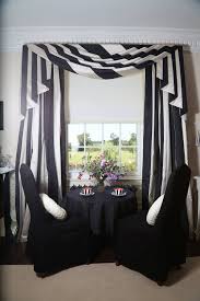 Black And White Striped Drapes Black White Stripe Curtains Www Suescammellinteriors Co Uk Curtains Interior Design Interior Design Projects