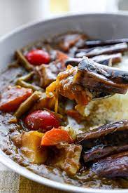 Japanese Coco Ichibanya Style Vegetable Curry Pickled Plum Easy Asian Recipes Recipe Vegetable Curry Homemade Curry Food