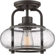 Quoizel Trg1710oz Trilogy Contemporary Old Bronze Flush Mount Ceiling Light Fixture Quo Trg1710oz