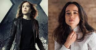 Hoje elliot page (anteriormente conhecido por ellen page) se revelou trans publicamente em suas redes sociais em um texto emocional e que demonstra que ele está na fase mais feliz de sua vida. Majnun Get 43 Elliot Page Xmen Kitty Pryde