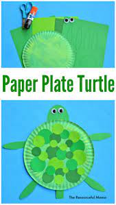 Paper Plate Turtle Craft Turtle Crafts Toddler Crafts Preschool Crafts