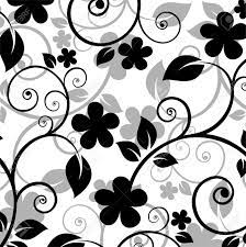 To created add 29 pieces, transparent flower black and white images of your project files with the background cleaned. Black Floral Pattern On A White Background Royalty Free Cliparts Vectors And Stock Illustration Image 4951418