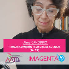 LISTA MAGENTA N°10. CANDIDATXS PARA LAS PRÓXIMAS ELECCIONES GREMIALES DE  AATDa