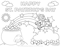That's all well and good, but you might not know much about the. St Patricks Day Coloring Pages For Toddlers Jambestlune