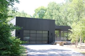 Box Style House Exterior Garage House Barn Style