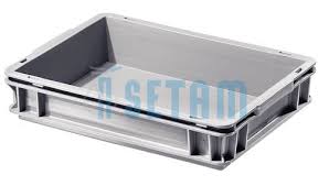 > caisse palette> caisse plastique rangement. Caisse Plastique 6 Litres Caisse Rangement Athena Grise 6l