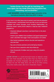 Lie detectors uk are one of the leading lie detection companies in the uk, with our own offices and full time examiners. You Can T Lie To Me The Revolutionary Program To Supercharge Your Inner Lie Detector And Get To The Truth Amazon De Driver Janine Fremdsprachige Bucher