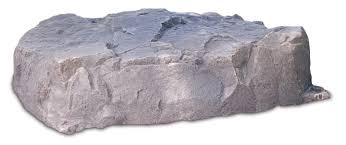 Riverbed Flat Rock Formation Enclosure 9 H X 36 W X 36 L This Rounded Rock Formation Is Only 9 Inches High Making Fake Rock Stone Decor Septic Tank Covers