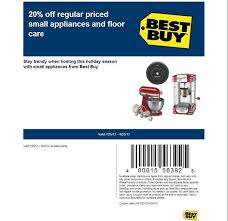 Print Coupon For A 20 Discount On Regular Priced Small Appliances And Floor Care See Coupon For More Detail Best Buy Coupons Print Coupons Cool Things To Buy