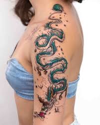 A colorful and detailed eastern dragon that wraps around your forearm and maybe even extends all the way up the shoulder can be an impressive design to show off. 170 Dragon Tattoo Meaningful Ideas Inspirations