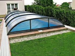 Pool Enclosure Elegant With Side Entrance Easy Entrance To The Pool Pool Enclosures Pool Cover Retractable Pool Cover