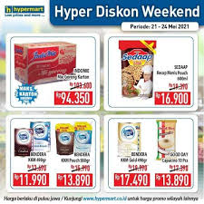 Katalog harga dan promo hypermart terbaru temukan penawaran spesial dari hypermart dalam katalog hypermart yang berlaku selama dua minggu ke depan. Check The Jsm Hypermart Promo 23 May 2021 There S A Hyper Discount Weekend Program Newsy Today