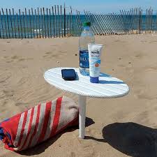 Summer Beach Table Portable Beach Table Mini Beach Table Tote Table Weathered Table Outdoor Spike Table Beach Tablette Beach Table Summer Beach Beach Chairs