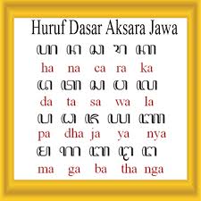 Pasangan aksara jawa galeri pendidikan dasar. Akasara Jawa Lengkap Pasangan Angka Kuno Artinya Contoh