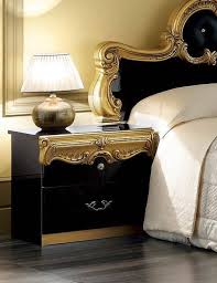 Maybe you would like to learn more about one of these? Esf Barocco Luxury Glossy Black Gold King Bedroom Set 5 Classic Made In Italy Esf Barocco Black Gold K Set 5