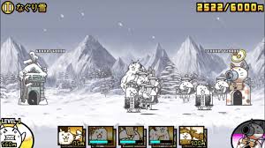 なぐり雪 中級 にゃんこ大戦争 にゃんこ雪まつり スペシャルステージ 攻略 勝ち - YouTube