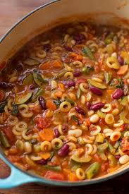 Hearty Minestrone Soup Packed With Vegetables Life Made Simple Recipe Minestrone Soup Recipe Italian Recipes Minestrone Soup