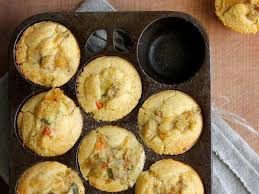 Chicken Pot Pie Cornbread Muffins Recipe Recipe In 2020 Cornbread Muffins Chicken Pot Pie Pot Pie