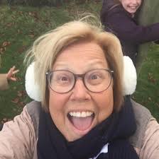 Crazy Nanny knitting