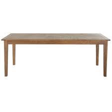 mesa de jantar para 10 pessoas de madeira de mangueira reciclada comprimento 220 maisons du monde en 2021 table a manger maison du monde table a manger 10 places table a manger