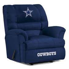 Nfl Dallas Cowboys Microfiber Big Daddy Recliner Dallas Cowboys Room Decor Dallas Cowboys Decor Dallas Cowboys Room