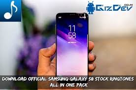 A simple sync up with your computer will automatical. Download Official Samsung Galaxy S8 Stock Ringtones All In One Pack