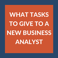 What Tasks To Give To A New Business Analyst Business Analyst Analyst Business Analyst Career