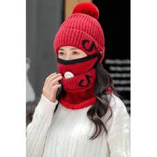 These adorable knitted baby cocoons free patterns are perfect for keeping your little one cozy. Unomatch Women Woolen Cap Face Mask Windproof Knitted Hat