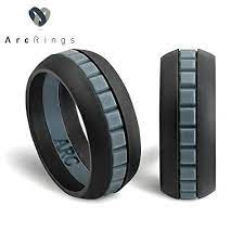 Batman Symbol Plastic Mens Silicone Wedding Ring Band Arcrings Black Gray Black 11 Mens Wedding Rings Unique Mens Wedding Rings Silicone Wedding Rings