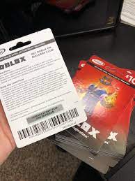 Redeem a gift card on your account log into your account on a browser go to the gift card redemption page Dylan On Twitter I Found A Bunch Of Robux Gift Cards I Bought A While Ago Who Wants A Code